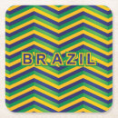 Recherche de brésilien dessous de verres Drapeau
