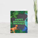 Recherche de trex anniversaire cartes Jurassique