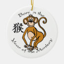 Recherche de nouvelle année chinoise ornements Singe