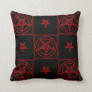 Recherche de satan coussins Gothique