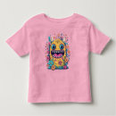 Recherche de petit monstre tshirts Vert