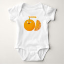Recherche de fruit orange bébé vêtements Mandarine
