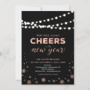Recherche de new years party invitations Soirée cocktail