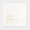 Recherche de anniversaire de 21 ans serviettes Simple