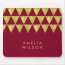 Recherche de triangles tapis souris Motif