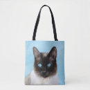 Zoek naar siamese cat tassen Portret