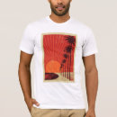 Recherche de océan au coucher du soleil tshirts Plage