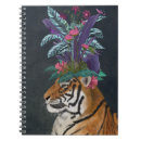 Recherche de tigre carnets Tropical