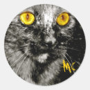 Recherche de effrayant chat autocollants Animaux