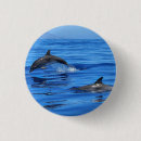 Recherche de dauphin bleu badges Mer