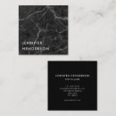 Recherche de marbre noir et blanc cartes visite Professionnel