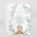 Recherche de ours bleu invitations Nous pouvons attendre