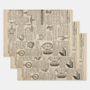 Recherche de page papier cadeau Vintage