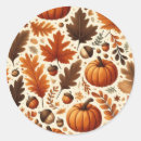 Zoek naar eikels de stickers Najaar