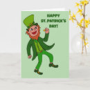 Zoek naar st patricks dag kaarten Leprechaun