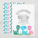 Recherche de dinosaure bleu invitations Mignon