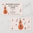 Recherche de note musicale cartes visite Tendance