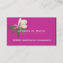 Recherche de magnolias roses cartes visite Vintage