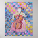 Recherche de violoncelle posters Fille