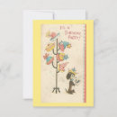 Recherche de chien vintage invitations Amusant