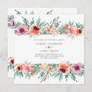 Recherche de pink flower invitations Rustique