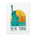 Recherche de grande pomme magnets Skyline new york