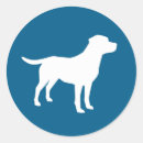 Recherche de silhouette labrador autocollants Chiot