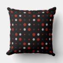 Recherche de gris noir rouge coussins Blanc