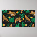 Recherche de motif léopard posters Tropical