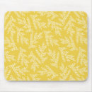 Recherche de jaune moderne tapis souris Floral