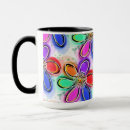 Zoek naar leuke bloemen mokken Patroon