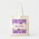 Recherche de motif pourpre sacs Blanc