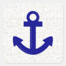Recherche de ancre bleue autocollants Bateau