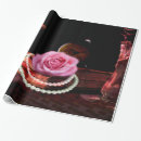 Recherche de vieux vintage papier cadeau Unique