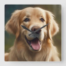 Recherche de golden retriever horloges Récupérateur d'or