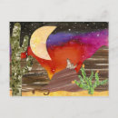 Recherche de lune de loup cartes postales Étoiles