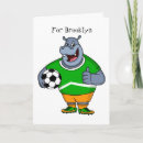 Recherche de hippopotame drôle vœux cartes Dessin