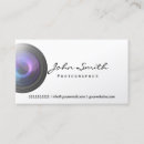 Recherche de lentille de photo cartes visite Professionnel