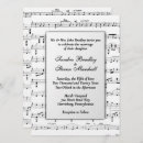 Recherche de musique mariage invitations Notes de musique