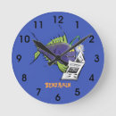 Recherche de pêcheurs horloges Illustration