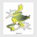 Recherche de peinture de grenouille autocollants Vert