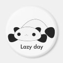 Recherche de panda kawaii magnets Noir