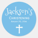 Recherche de croix bleue autocollants Bleu clair