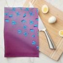 Zoek naar vlinders keuken handdoeken Roze