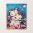 Recherche de hérisson puzzles Forêt