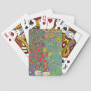 Recherche de klimt jeux de cartes Floral