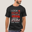 Zoek naar sperma Sarcastisch