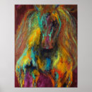 Recherche de cheval abstrait posters Peinture