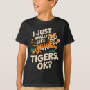 Recherche de tigre drôle tshirts Pour