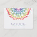 Recherche de mandala coloré cartes visite Concepteur